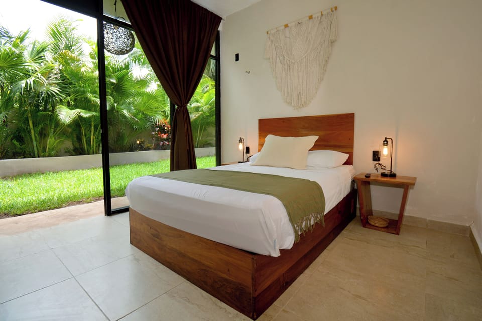 Basic Double Room, 1 Bedroom, Private Bathroom, Garden View | Soundproofing, free WiFi, bed sheets