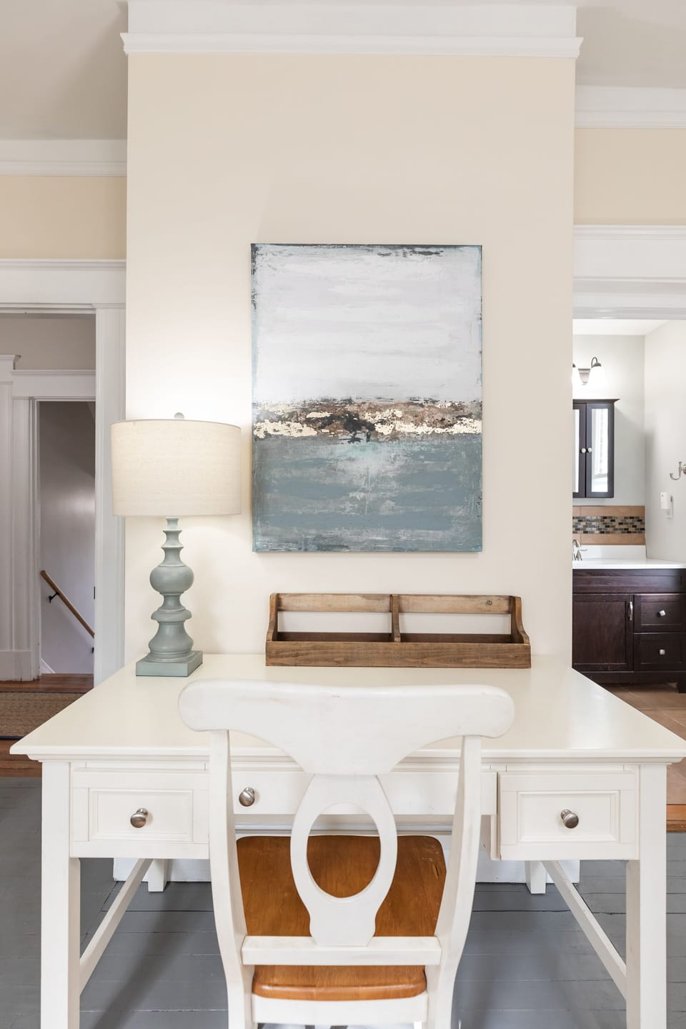 Bedroom one work space