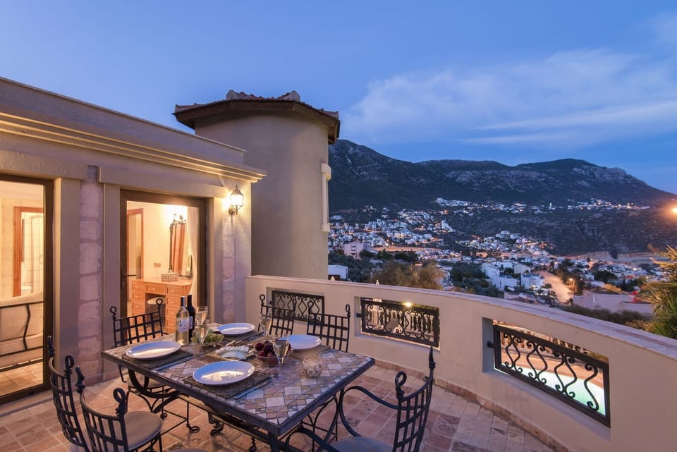 Enjoy an evening BBQ on The Main Bedroom Balcony 