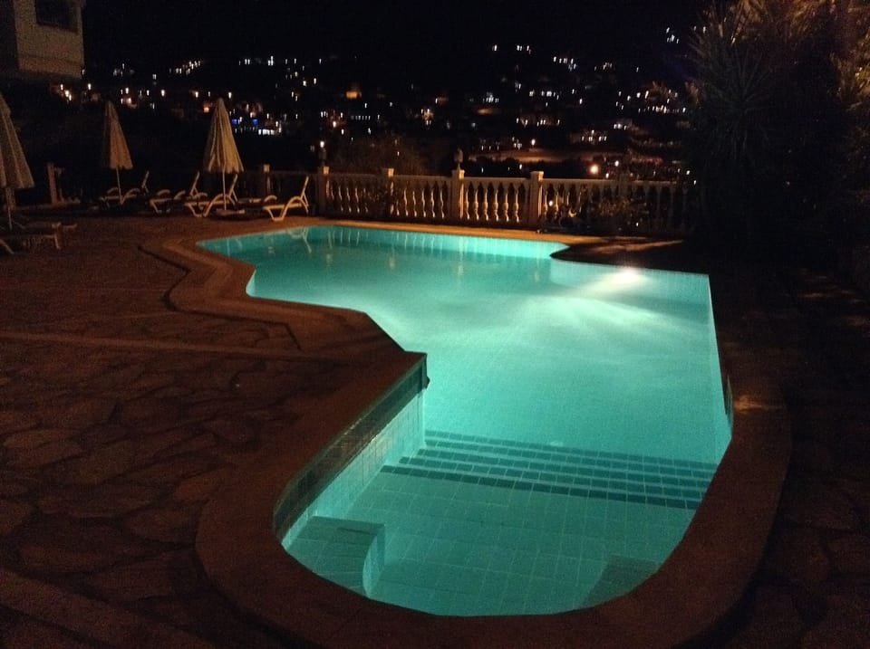 Pool At Night