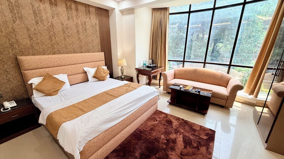 Super Deluxe Room  | Premium bedding, desk, laptop workspace, iron/ironing board