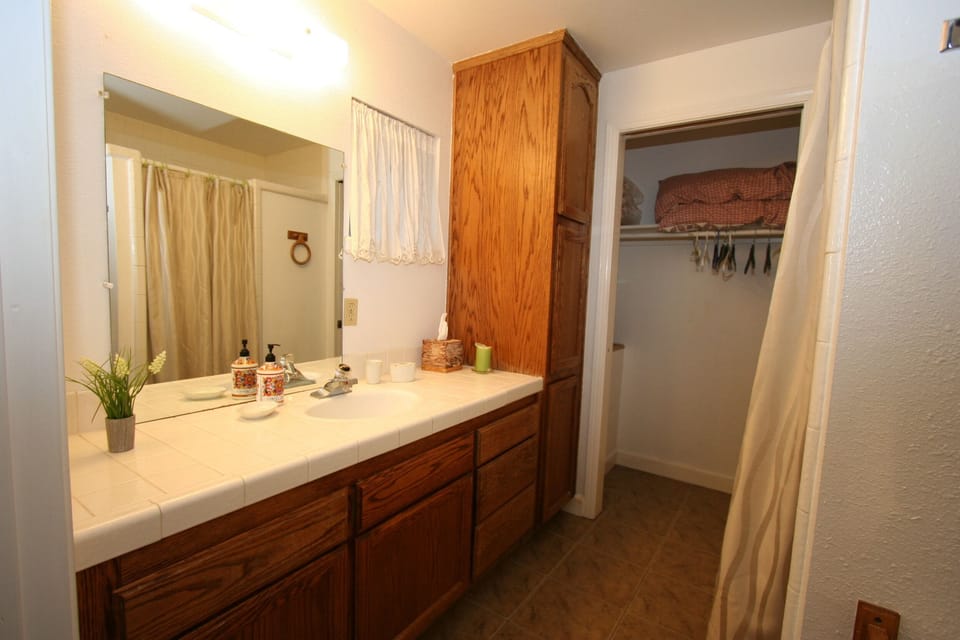 Attached bath