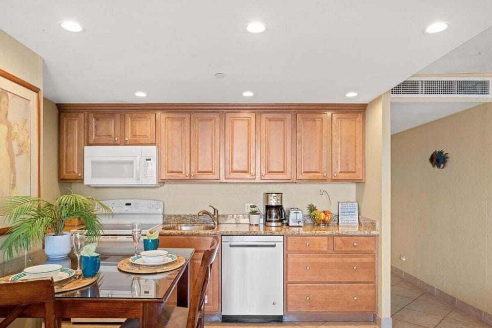 Ample storage in your kitchen with wooden cabinetry