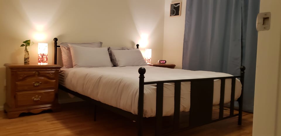 Bedroom #2 with a closet 

