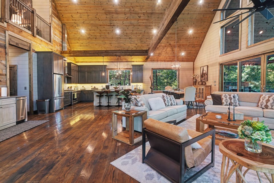 Open Concept Living Room