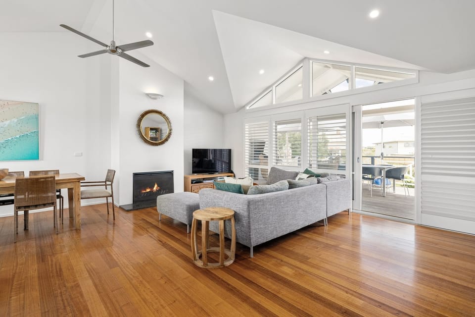 Living, Kitchen, Dining Upstairs