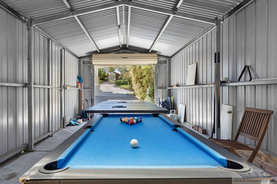 Garage With Table Tennis & Billiard Table