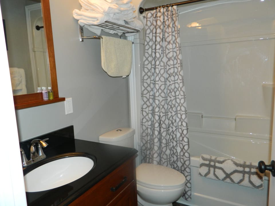 Family Suite, Multiple Beds, Non Smoking, Kitchen | Bathroom | Free toiletries, hair dryer, slippers, towels
