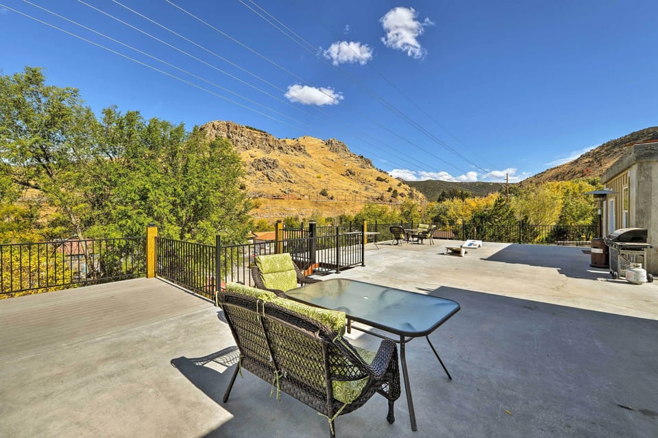 Bask in the sun during your downtime.