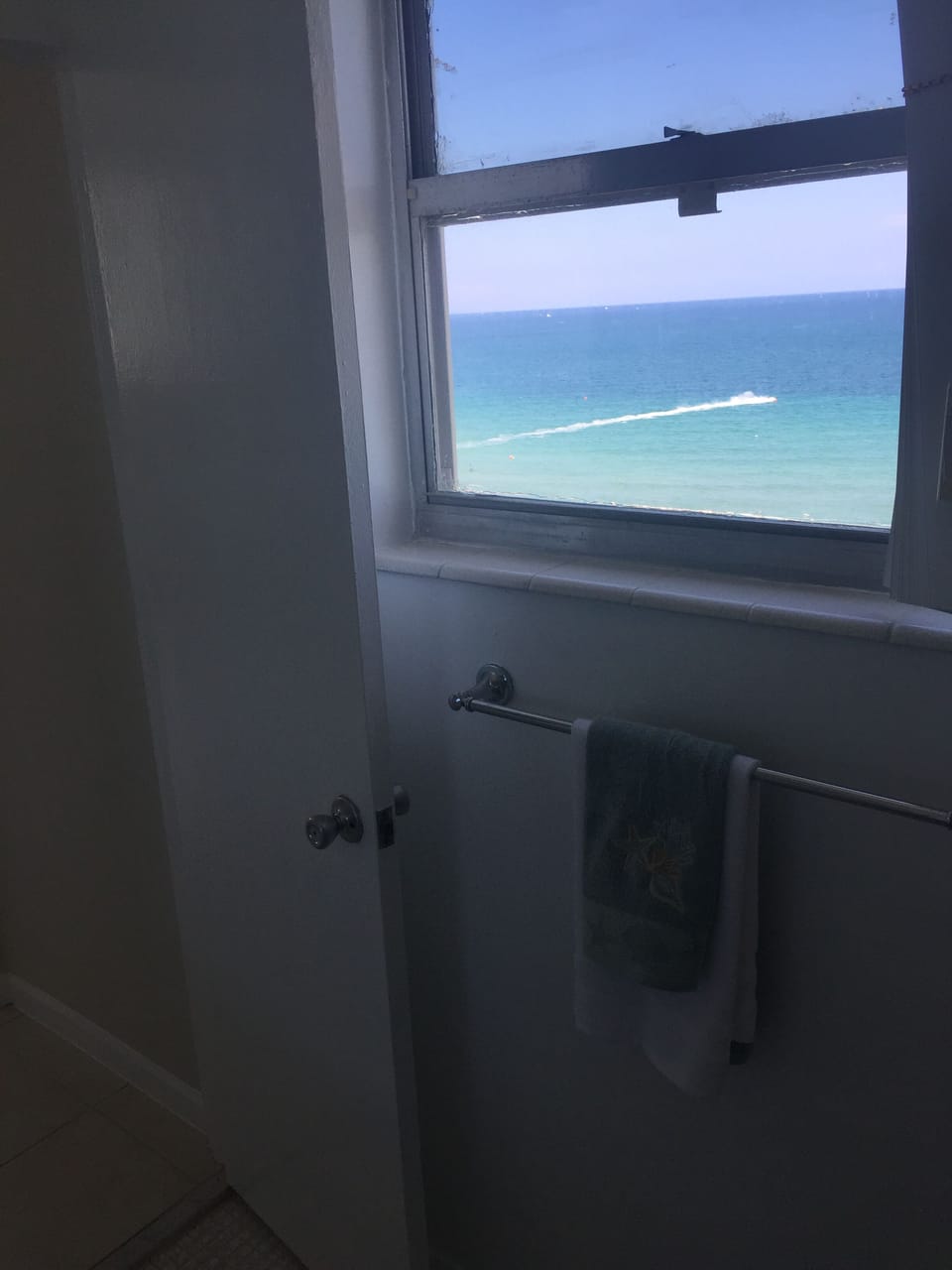 Ocean view from Master Bathroom