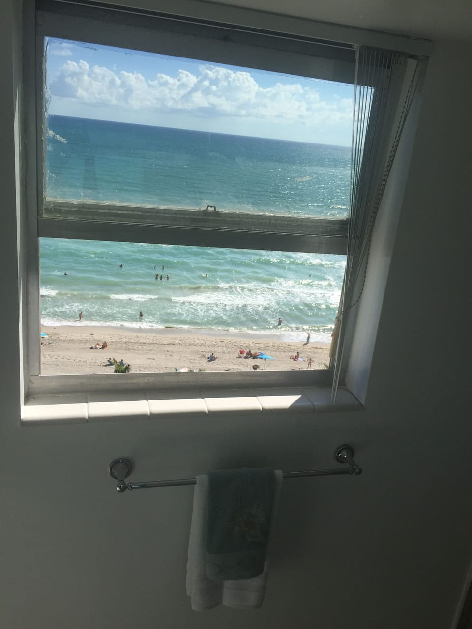Beach view from Master Bathroom