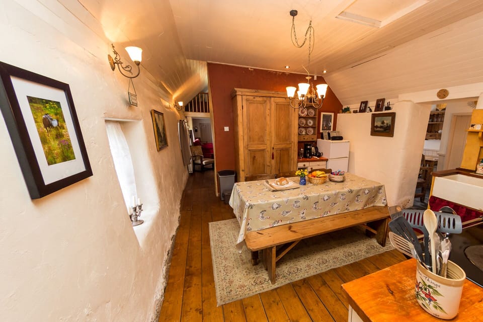 View towards the hearth room