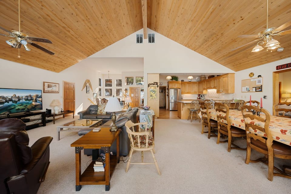 Full view of the main space with beautiful natural light