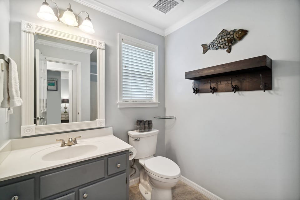 Hall bathroom; shower only