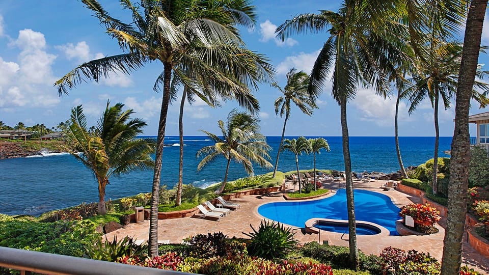 Whalers Cove at Koloa Landing #221 - Oceanfront & Pool View - Parrish Kauai