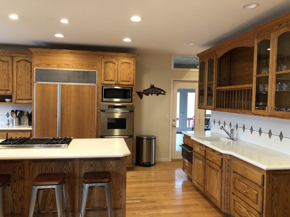 Main floor kitchen