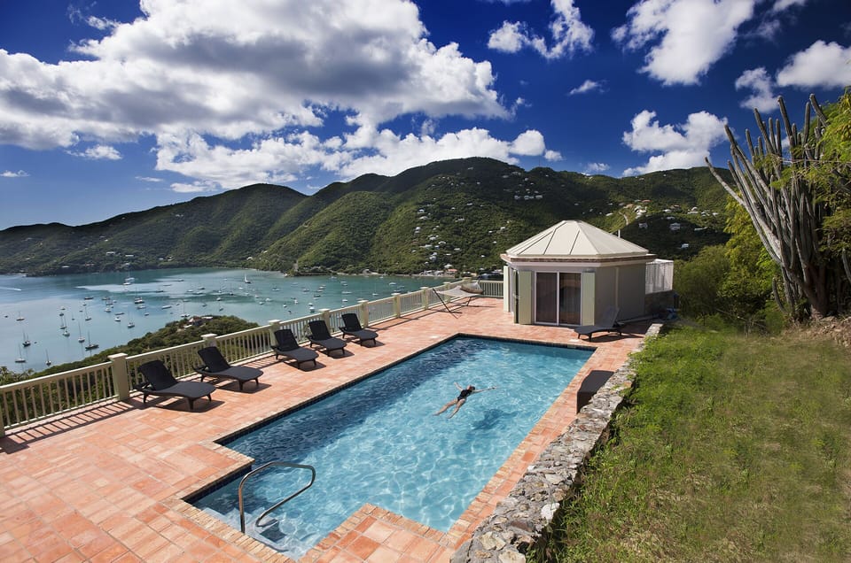 Swim Some Laps and Enjoy Paradise. 