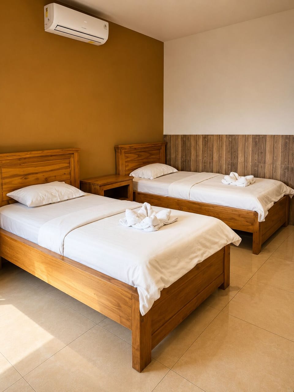 Desk, WiFi (free), bed sheets