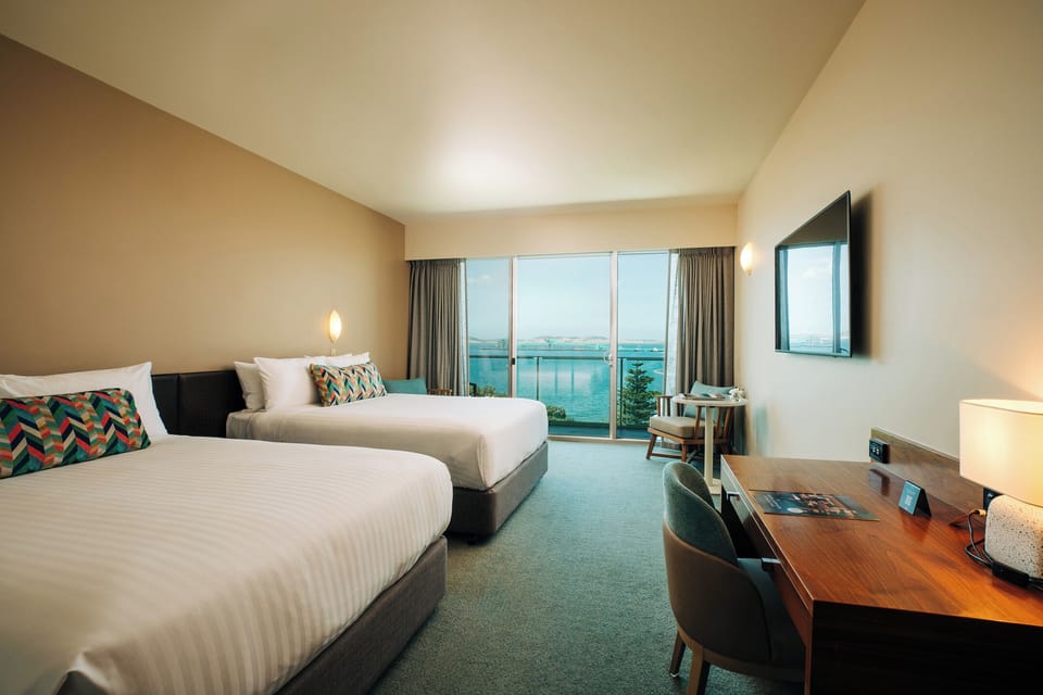 Double Room with Ocean View and Balcony  | Minibar, in-room safe, iron/ironing board, free WiFi