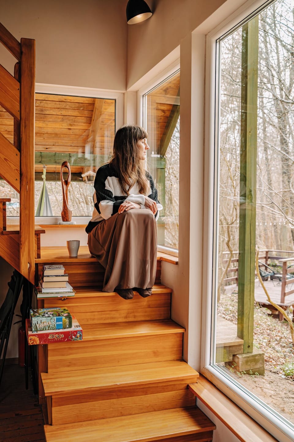 Comfort Cottage, Non Smoking, Pets Allowed | Living area | Flat-screen TV, fireplace, DVD player