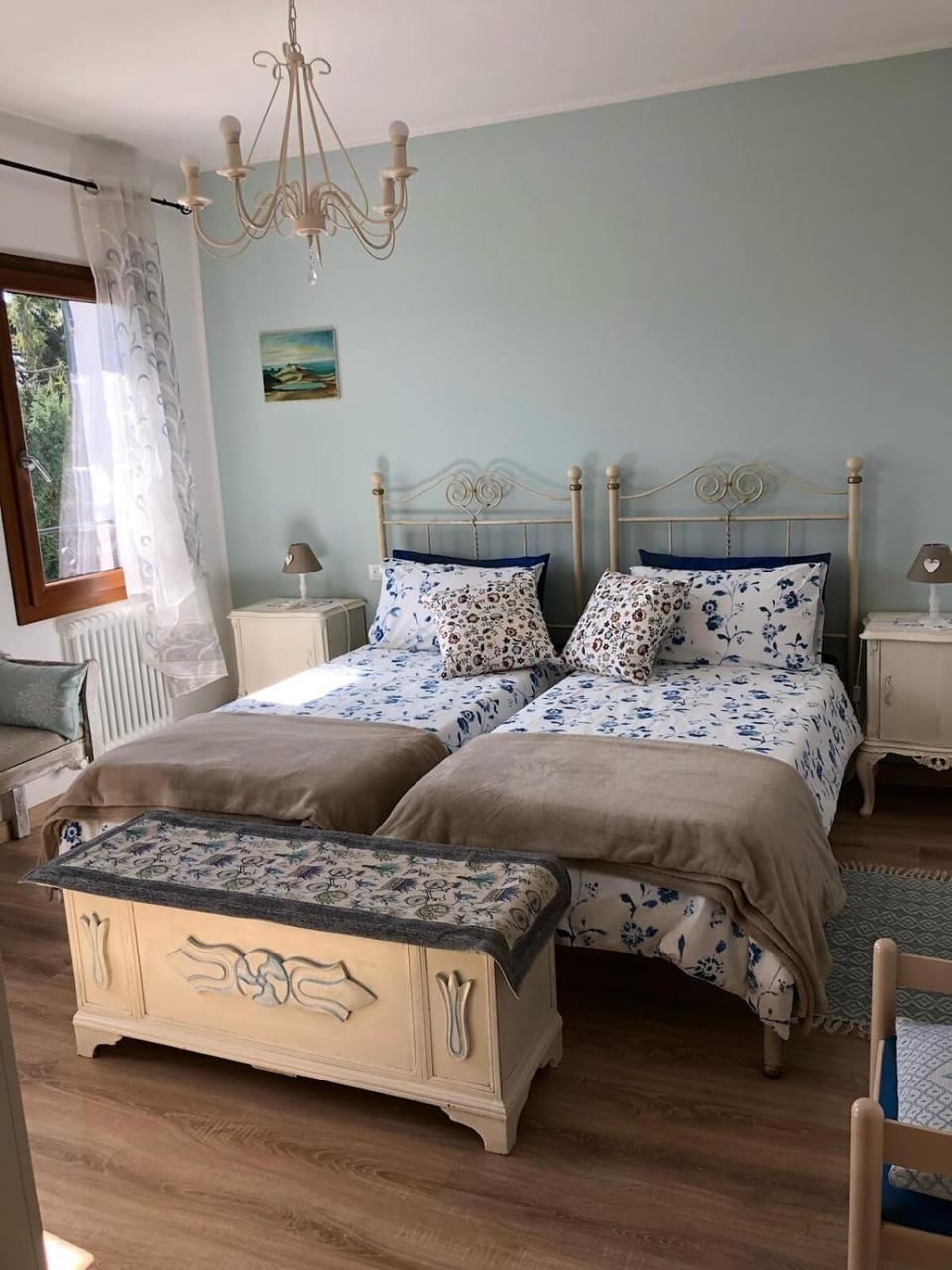 Romantic Twin Room, River View | In-room safe, desk, iron/ironing board, free WiFi