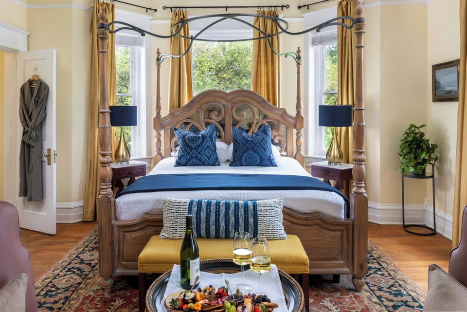 Gallery Suite, 1 King Bed (Daniel Earle Suite) | Premium bedding, individually decorated, individually furnished, desk