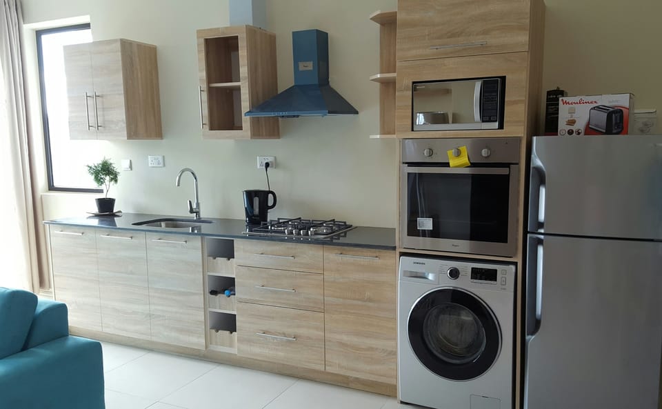 Apartment, 3 Bedrooms, Non Smoking | Private kitchen | Full-size fridge, microwave, oven, stovetop