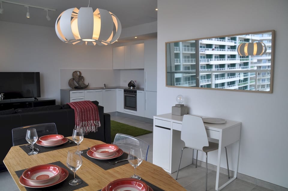 Apartment, 1 Bedroom | Living area | Flat-screen TV