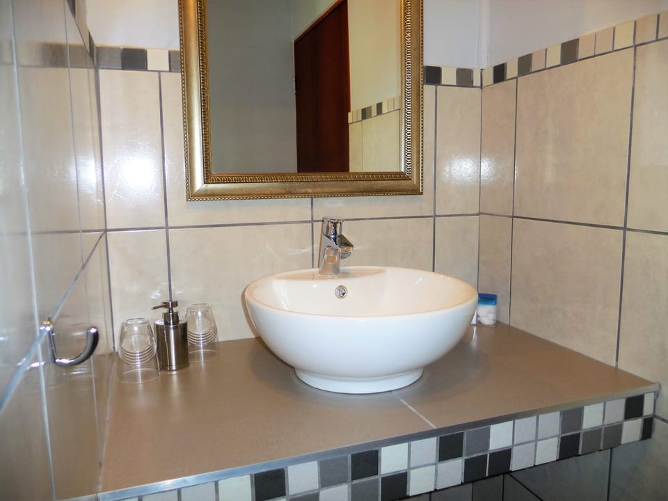 Comfort Double Room, Refrigerator, Poolside | Bathroom | Shower, hair dryer, towels, soap