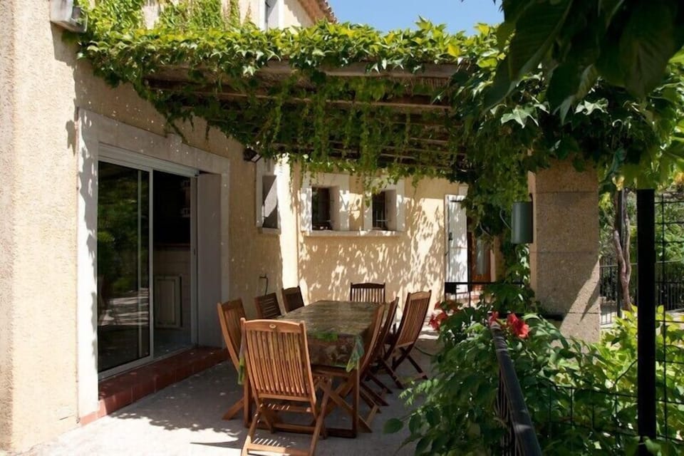 The terrace