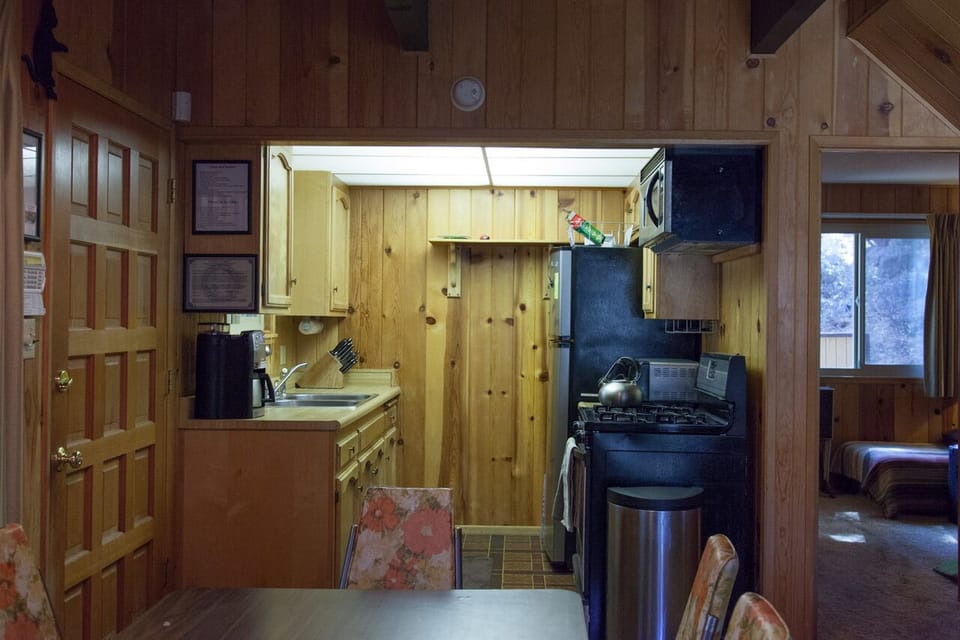 Kitchen, with top of the line appliances.