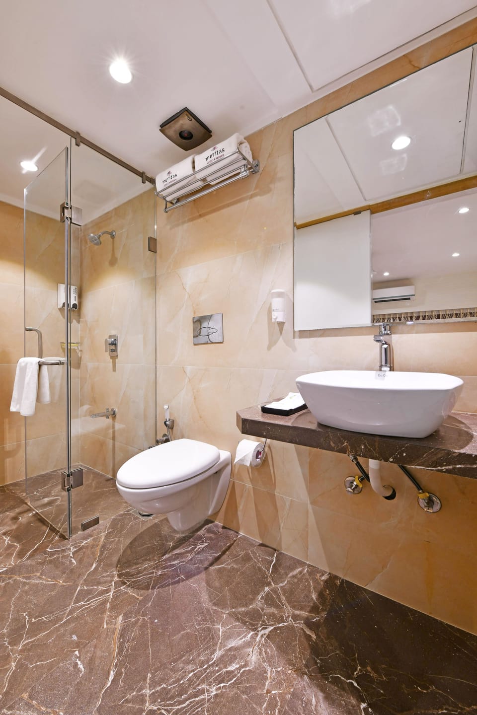 Deluxe Room | Bathroom | Shower, rainfall showerhead, free toiletries, hair dryer