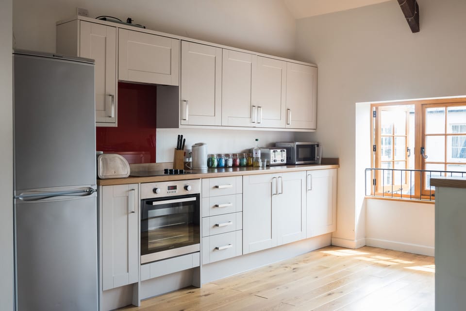 Plenty of cupboard space