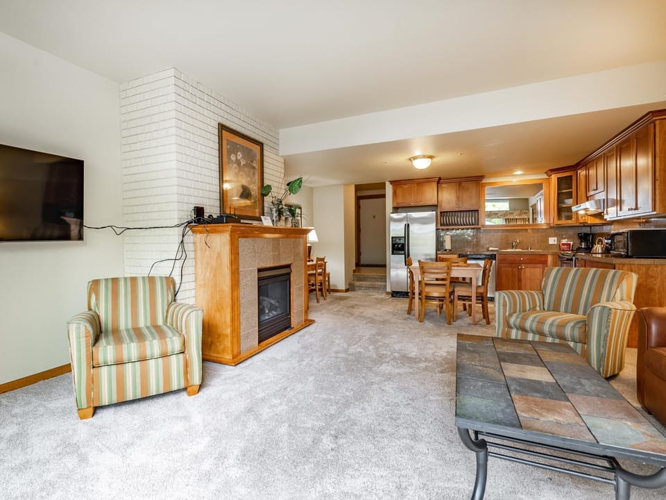 Living area-view from slider