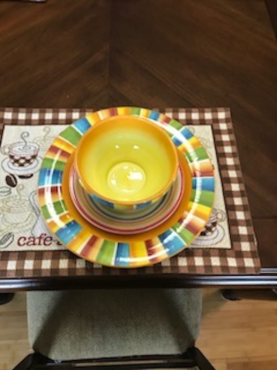 Sunny and bright Fiesta ware