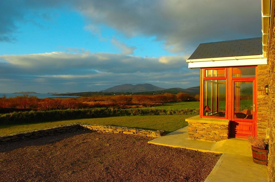 View of Horse Island from Sea Breeze Cottage