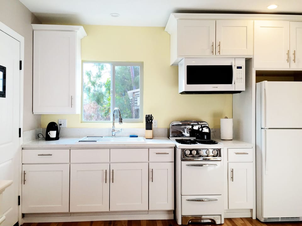 Complete, compact galley kitchen