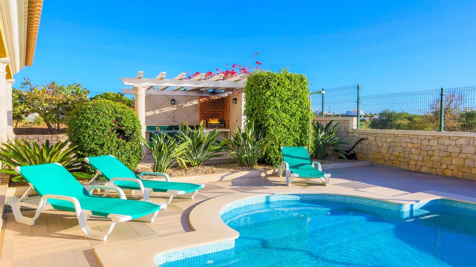 Pool and Barbecue Area