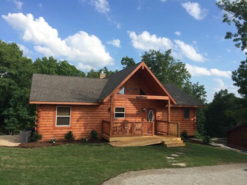 Front of cabin 