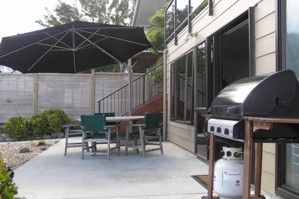BBQ area.