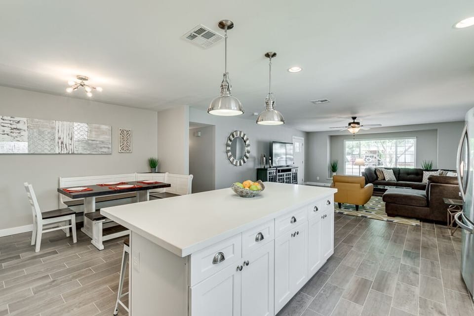 Open floor plan