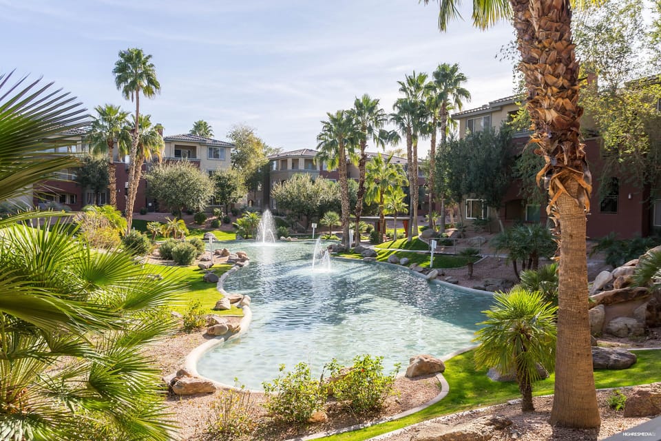 Master bedroom with fan