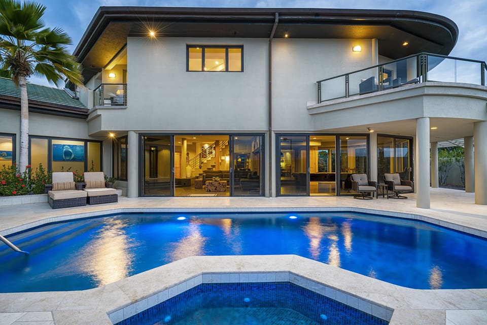 Blue Oasis pool and spa