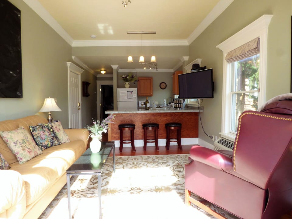 2nd Floor East living room and kitchen