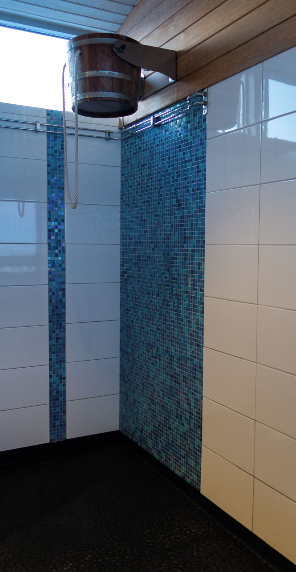 Shower, hair dryer (on request), towels, soap