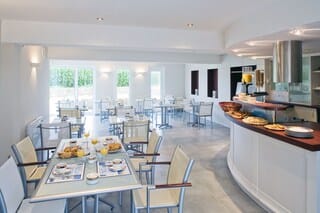 Daily buffet breakfast (EUR 12 per person)