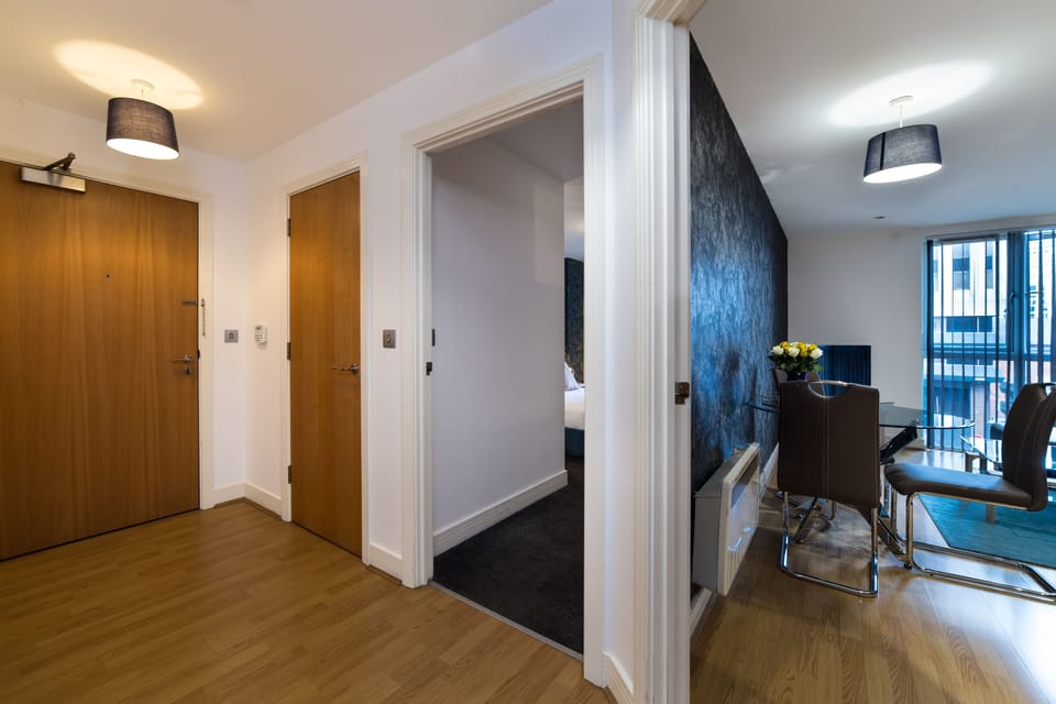 Interior entrance
