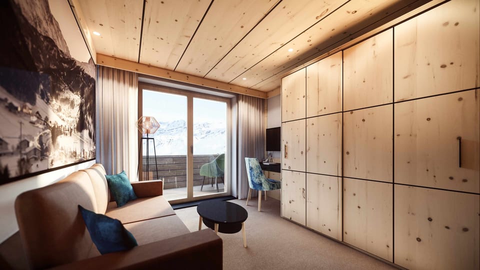 Deluxe Double Room, Balcony (New 2021/22) | Living area | TV