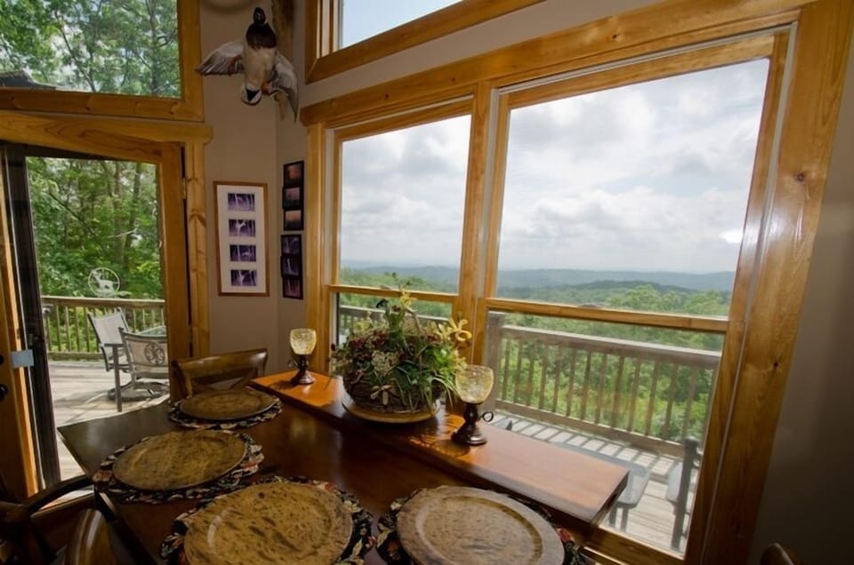 Any meal is another chance to relish that million dollar view from dining room.