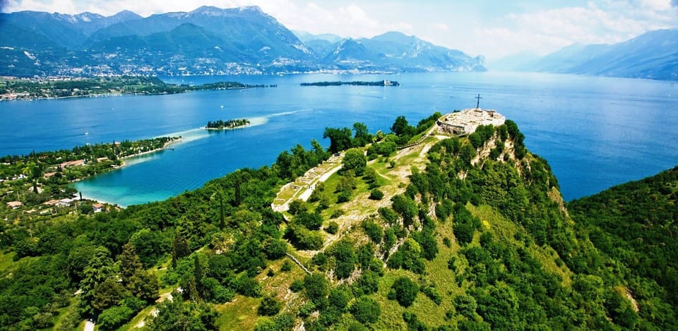 Rocca di Manerba aerial view